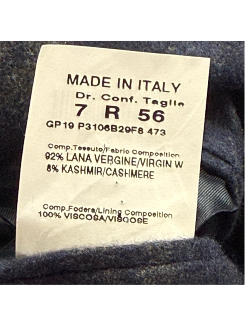 Patrick Assaraf Blazer Men 56R Wool Cashmere Plaid Sport Coat Quiet Luxury Italy - Picture 7 of 16